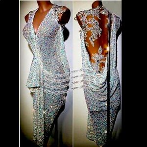 Latin ballroom dress